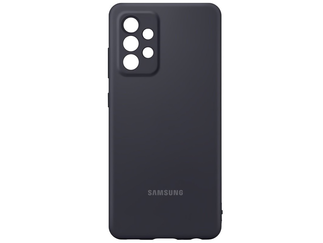 EF-PA525TBEGWW Samsung GALAXY A52 silicone cover black