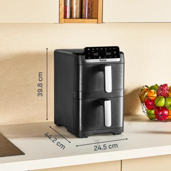 EY7528E0 TEFAL FRITEZA NA VRUCI ZRAK AIR FRY CRISPY DUAL 10L