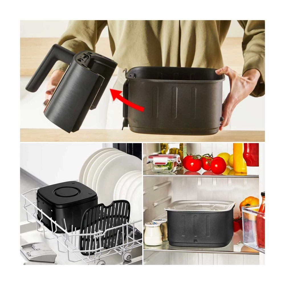 EY8468E0 TEFAL FRITEZA NA VRUCI ZRAK EASY FRY SILENCE XXL 7L