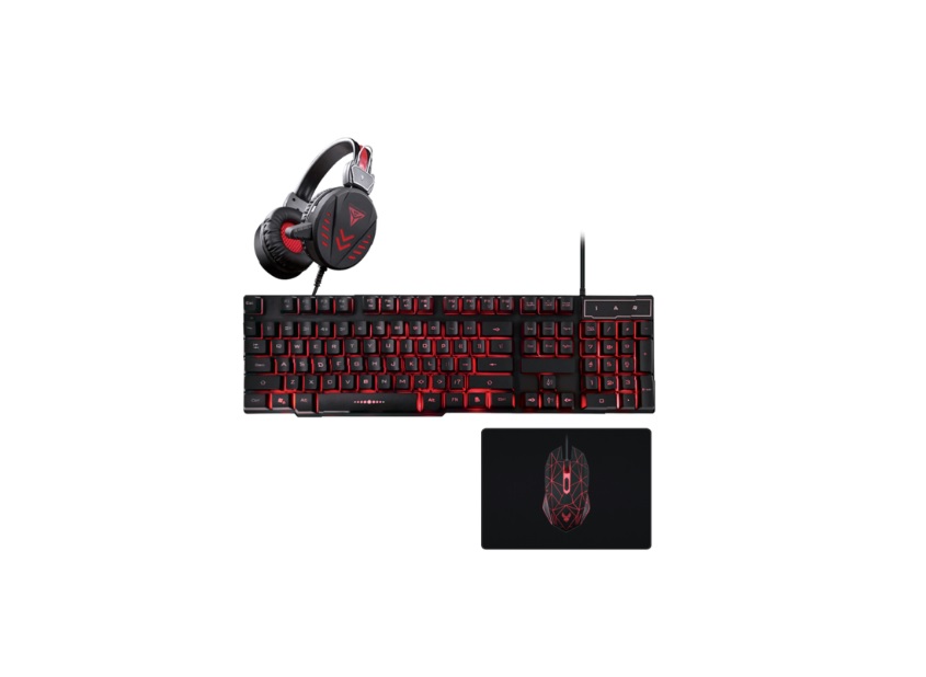 GAMING SET SLUSALICE TASTATURA MIS PODLOGA ZA MIS CXL-KG350