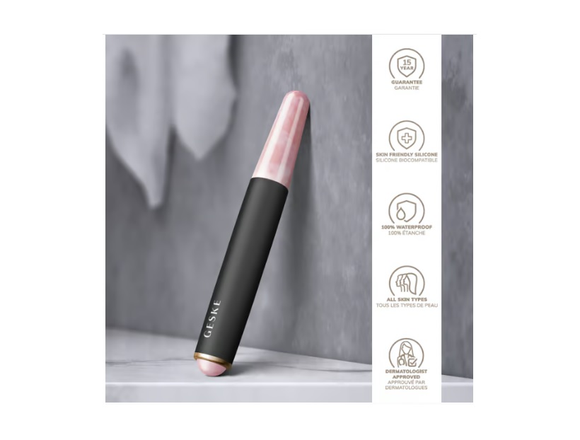 GESKE DOUBLE ROSE QUARTZ DEPUFFING PEN 7IN1 GRAY