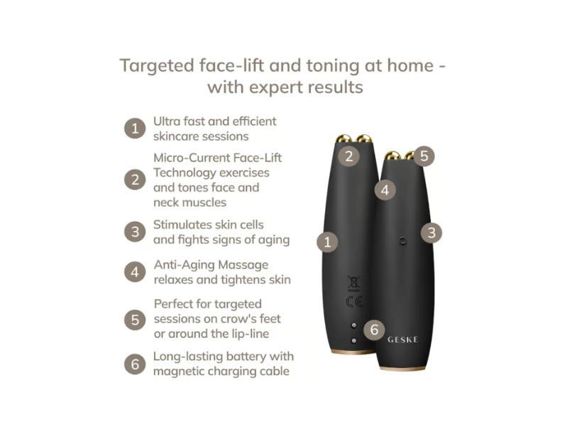 GESKE MICROCURRENT FACE -LIFT PEN 6in1GRAY 