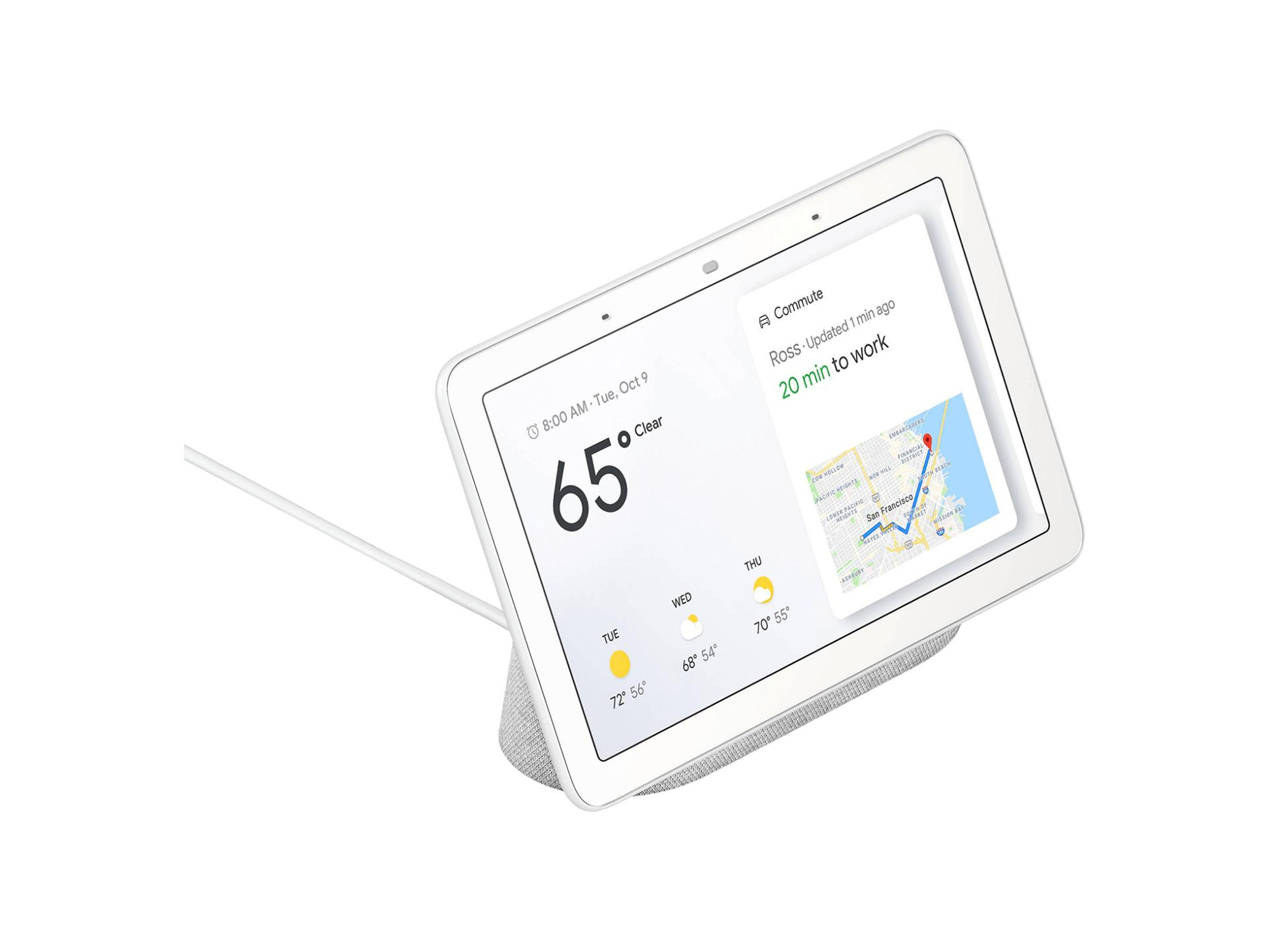 GOOGLE NEST HUB ASSISTANT 7" TOUCH WIFI BLUETOOTH
