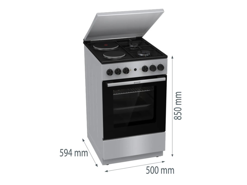 Gorenje kombinovani šporet GK5A12SG