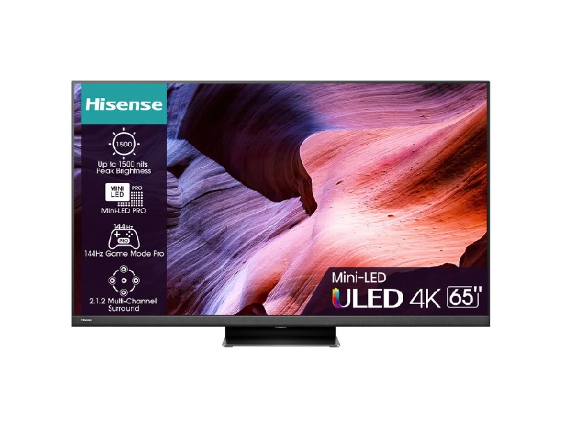 Hisense Mini LED televizor 65" 65U8KQ, 4K Ultra HD, Smart TV, VIDAA 