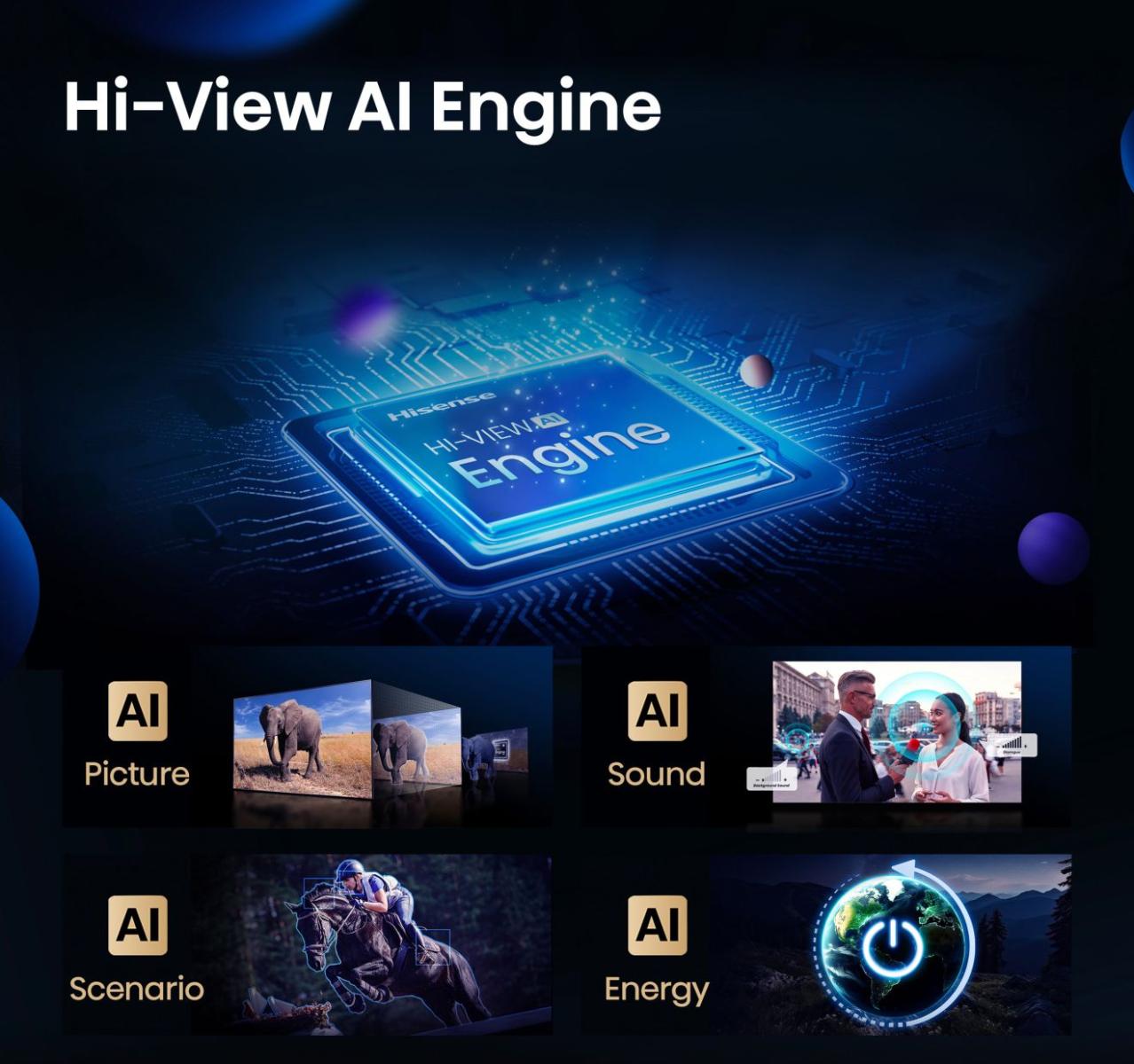 HISENSE ULED MINILED 55E8Q 55"4K UHD SMART TV 144Hz VIDAA OS