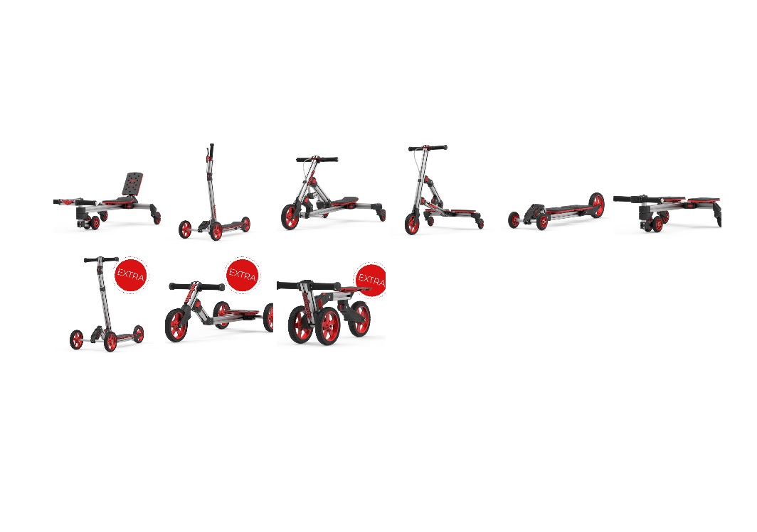 INFENTO PIONEER KIT SET 9 VOZILA 318 DIJELOVA