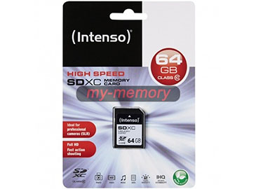Intenso SD kartica 64 GB CLASS 10