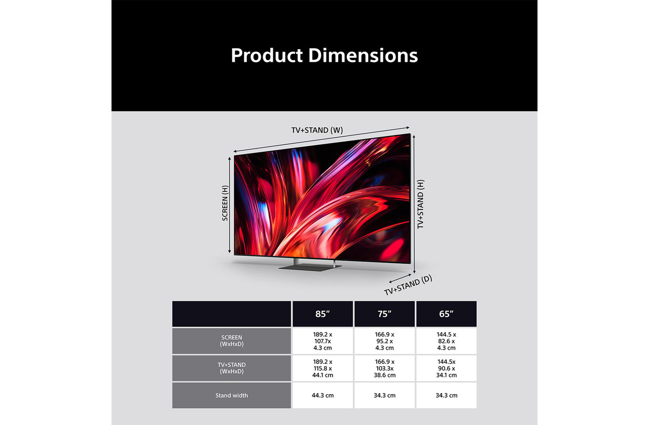 K65XR95M2PB.CEI 65"SONY BRAVIA 9 II 4K UHD RGB LED GOOGLE TV#sonypreorder