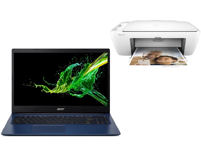 Laptop Acer ASPIRE 3 A315-34-P4P1 + HP InkJet 2620 #akcijabts