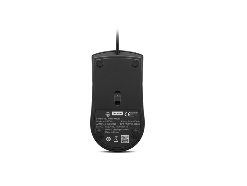 LENOVO 120 WIRED MOUSE GY51L52636