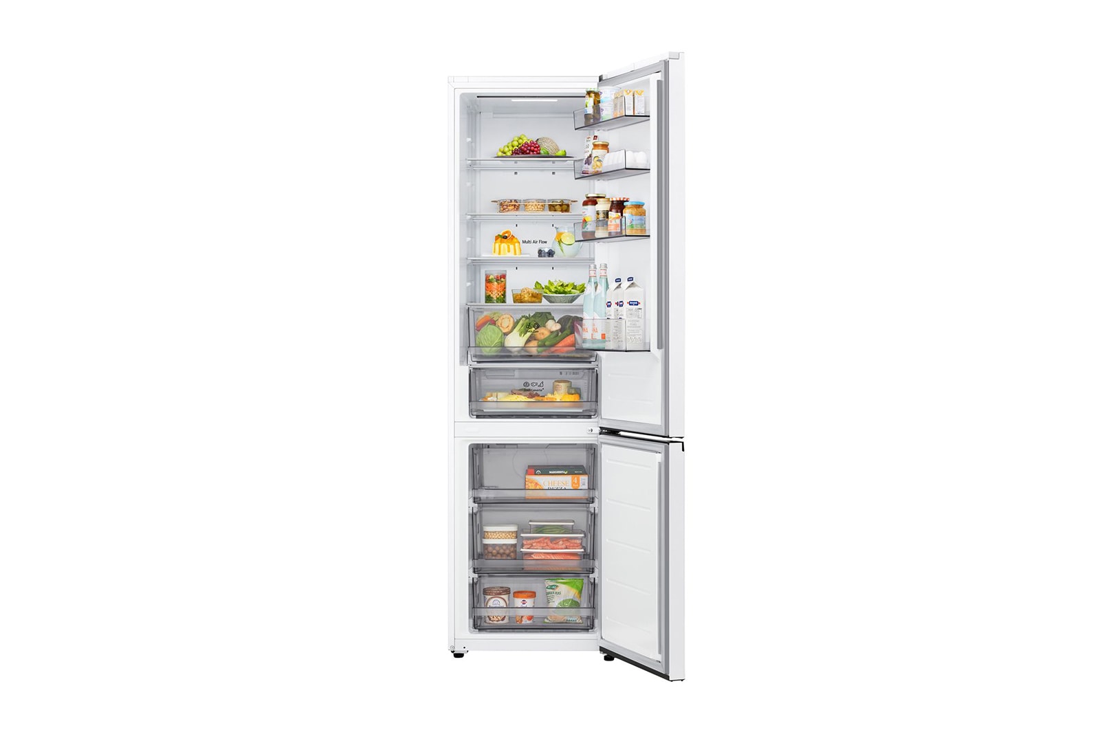 LG KOMBINOVANI FRIZIDER GBBSJ2CCSW DOORCOLLING+TM 