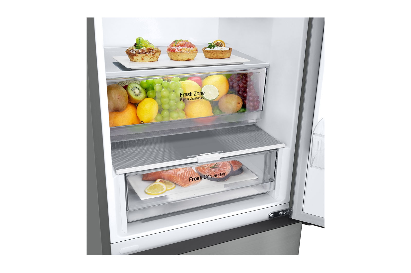 LG KOMBINOVANI FRIZIDER GBV22NCCPY DOORCOLLING+TM 