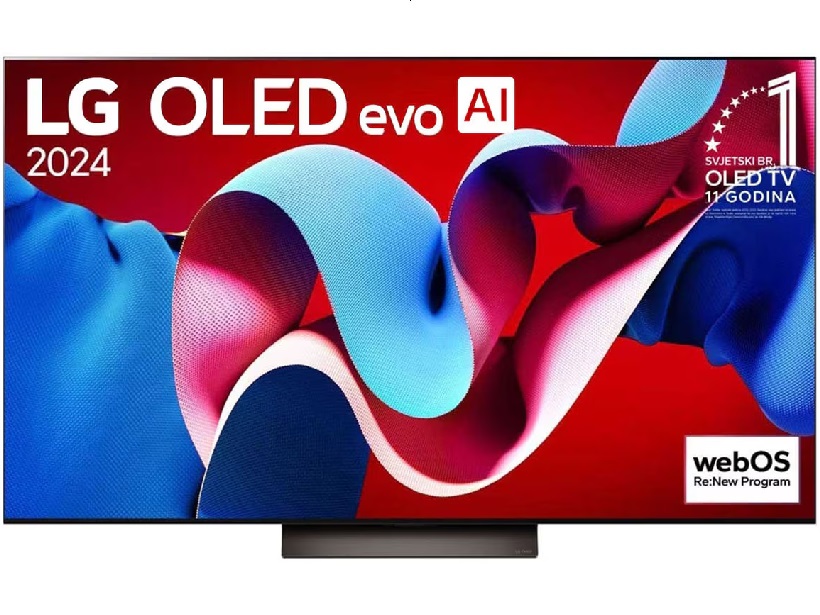 LG OLED televizor 55" OLED55C41LA, 4K, Smart TV, webOS 24