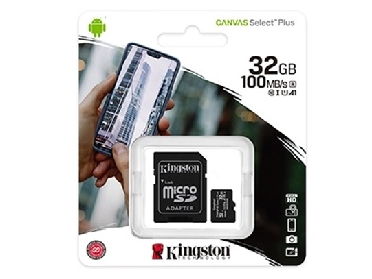 MicroSD kartica Kingston 32GB Class10 UHS-I +adapter SDCS2_32GB 