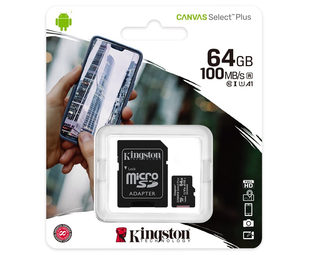 MicroSD kartica Kingston 64GB Class10 UHS-I +adapter SDCS2_64GB #rasprodajact