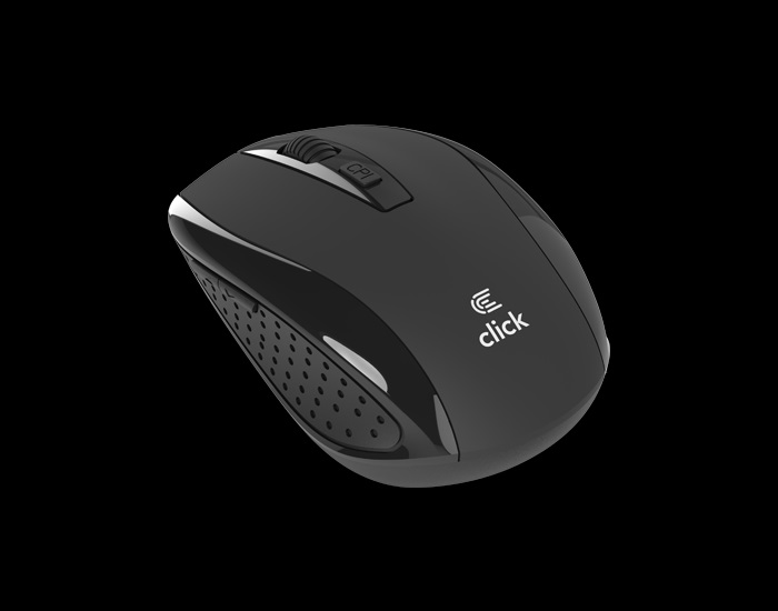 Miš bežicni CLICK M-L1-W USB crni