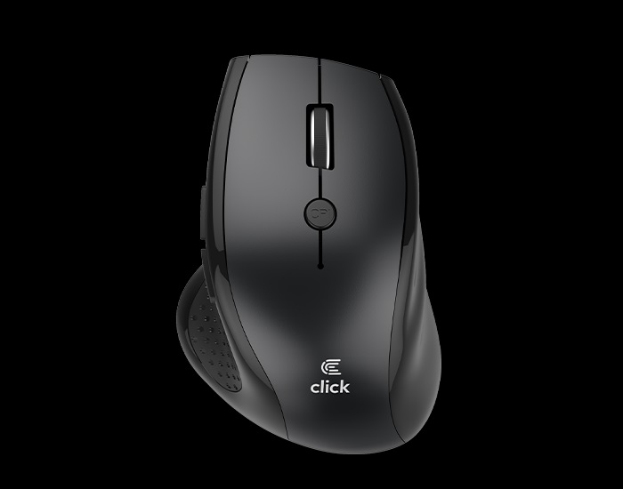 Miš bežični CLICK M-L2-W USB crni
