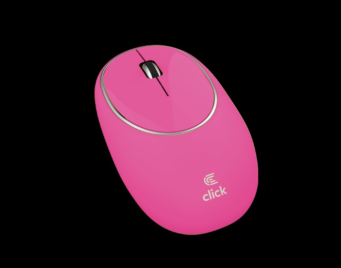 Miš bežicni CLICK M-W2-SW USB ROZI #rasprodajact