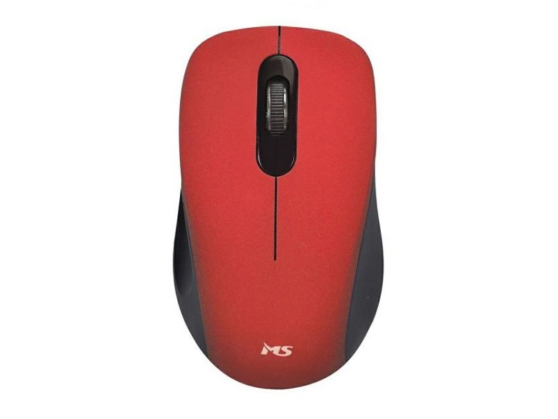 Miš bežični MS FOCUS M122 1200dpi crveni