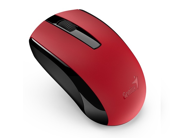 Miš GENIUS wireless ECO-8100 1600dpi crveni 
