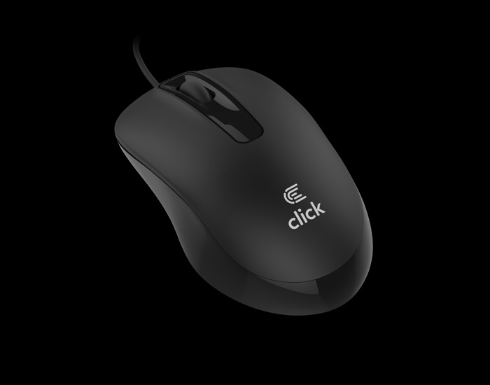Miš žičani CLICK M-L0 USB crni