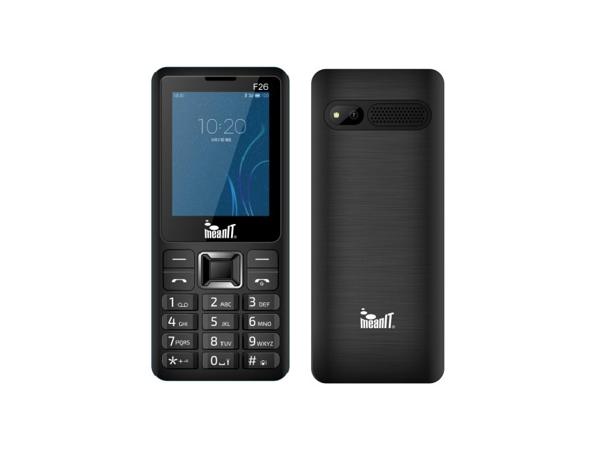 MOBILNI TELEFON,2.4" ZASLON, DUAL SIM, BT, FM RADIO, CRNA