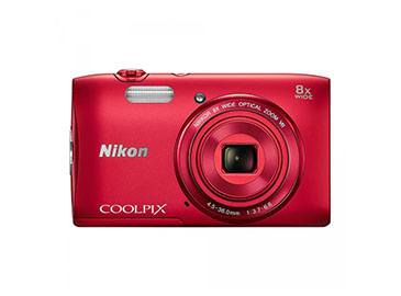 Nikon kompaktni fotoaparat DIG A300 F.A. crveni