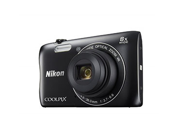 Nikon kompaktni fotoaparat Dig S3700 F.A. crni