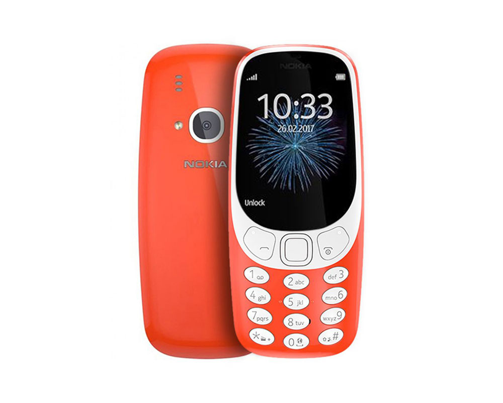 Nokia mobilni telefon 3310 (2017), red