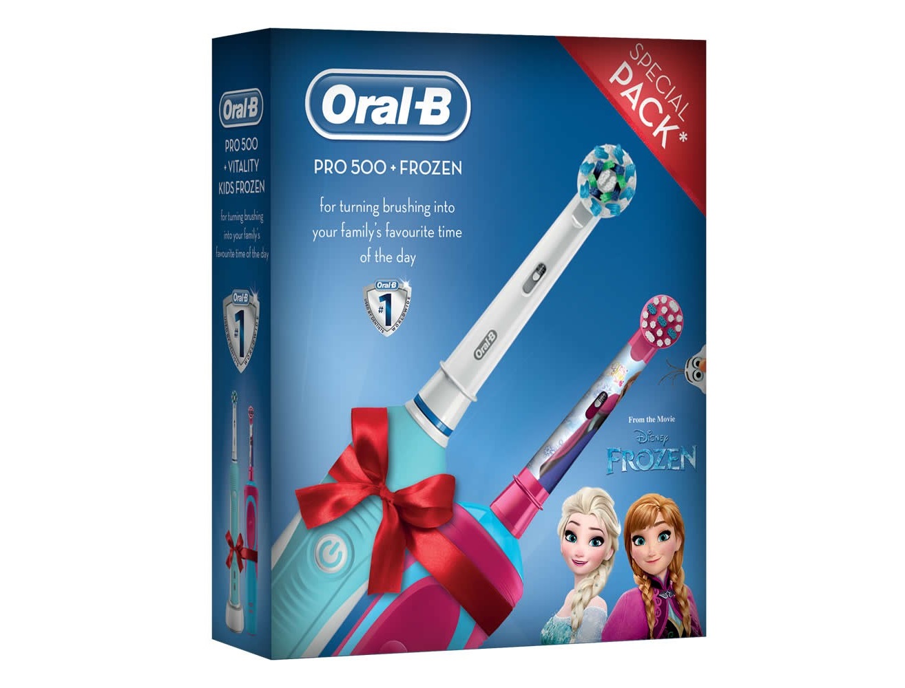 Oral-B elektricna cetkica za zube Pro500 + Frozen