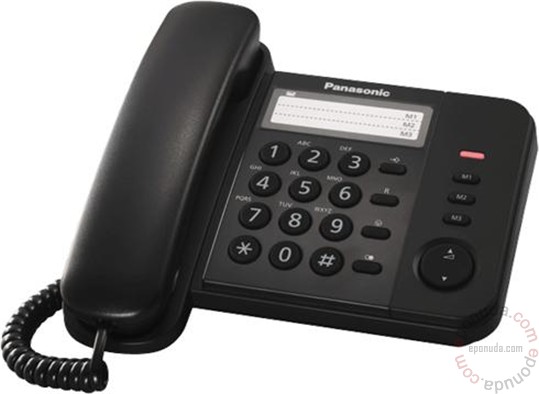 Panasonic fiksni telefon KX-TS520FXB