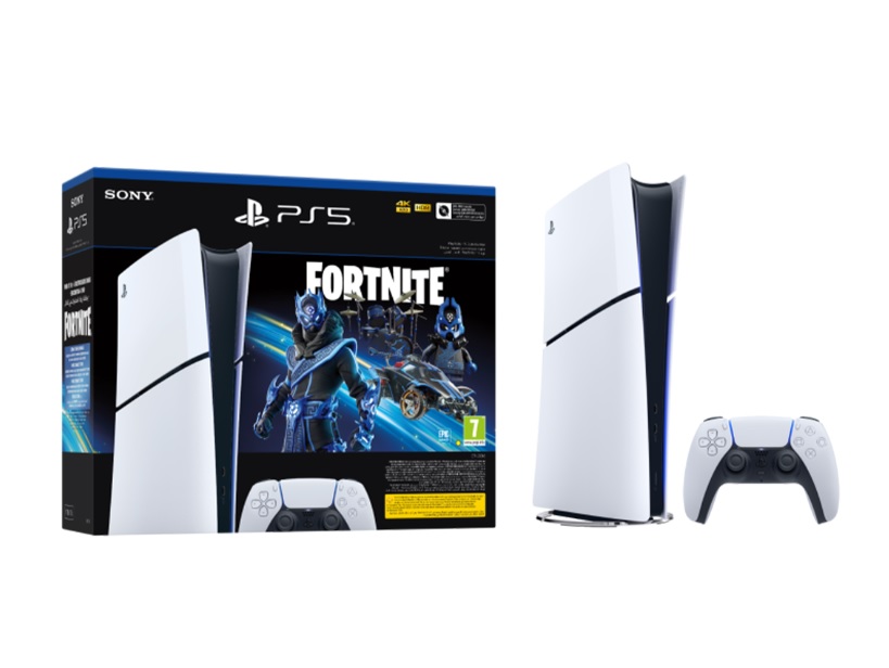 PS 5 SLIM DIGITAL EDITION D CH+FORTNITE VCH+GOOD OF WAR RAGN