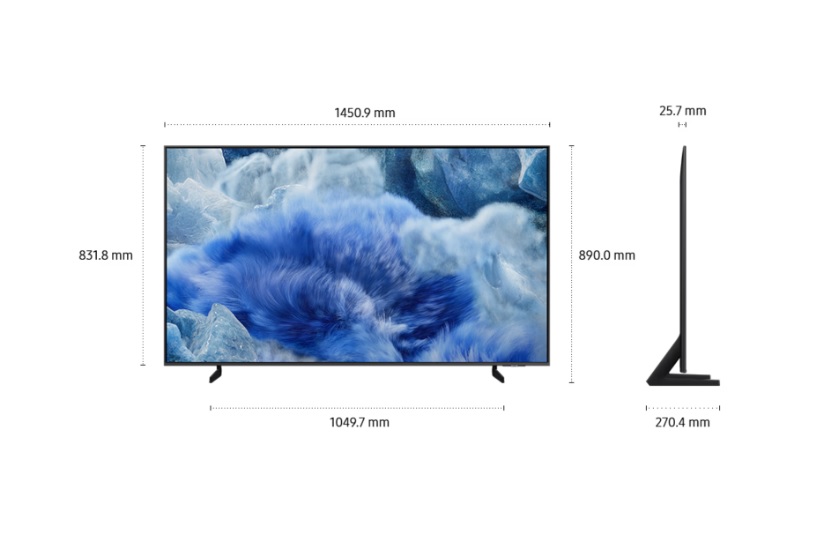 QE65Q8FAAUXXH 65"4K UHD QLED Q8F SAMSUNG SMART TV TIZEN OS