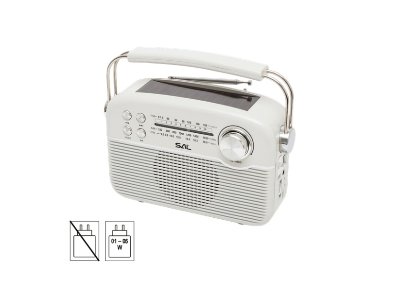 RADIO PRIJEMNIK RPR 9 SALL SA SOLARNIM NAPAJANJEM FM-AM-SW