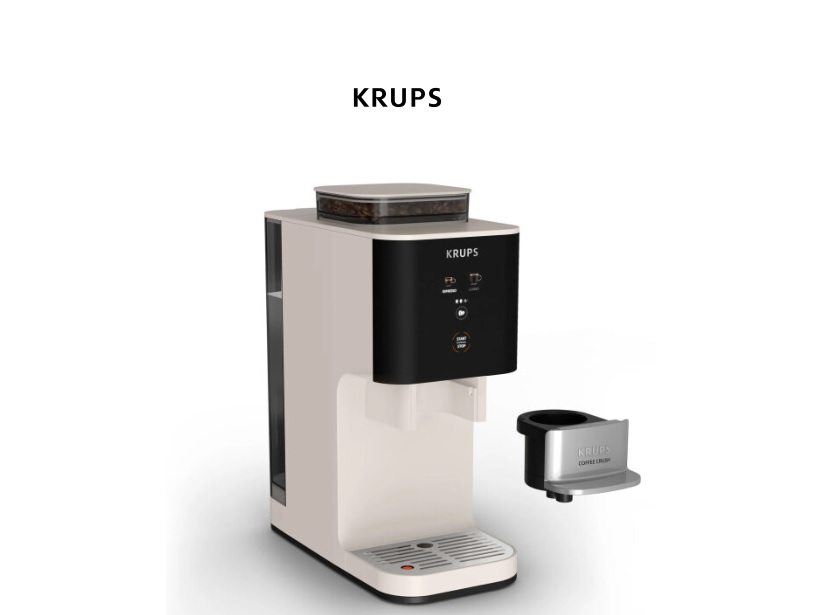 SA4001E0 KRUPS APARAT ZA ESPRESSO KAFU COFFE CRUSH IVORY