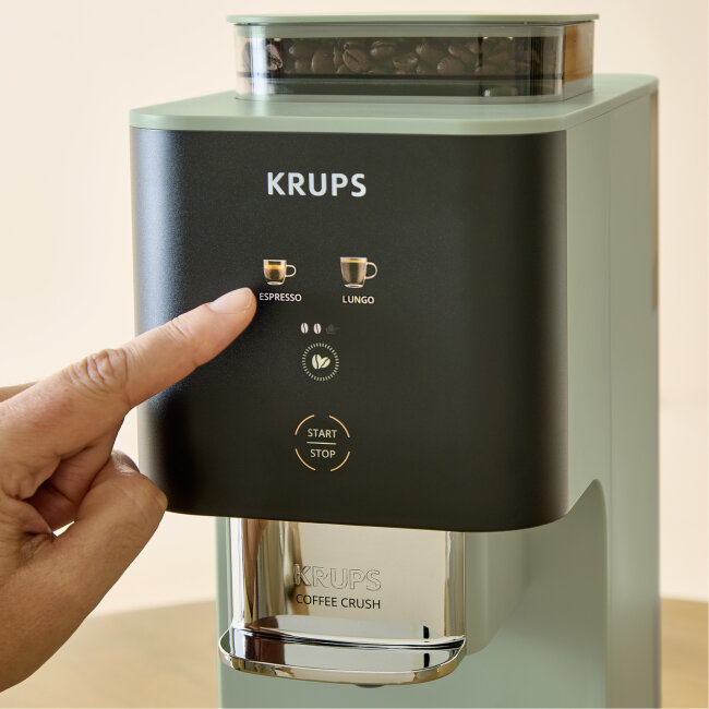 SA401LE0 KRUPS APARAT ZA ESPRESSO KAFU COFFE CRUSH+LICHEN