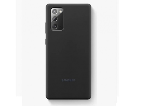 Samsung Galaxy Note 20 silicone cover mystic black EF-PN980TBEGEU