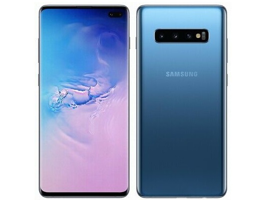 Samsung Galaxy S10+, blue