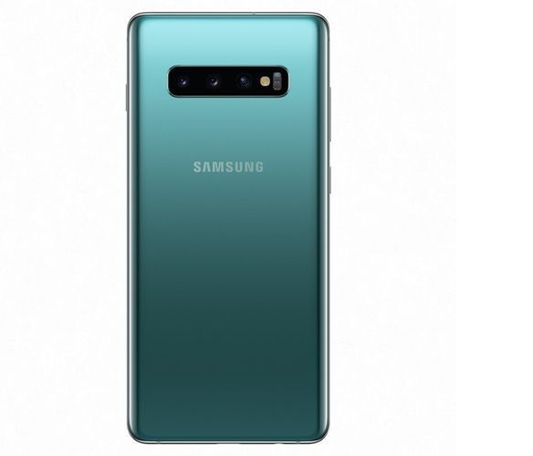 Samsung galaxy S10+, green