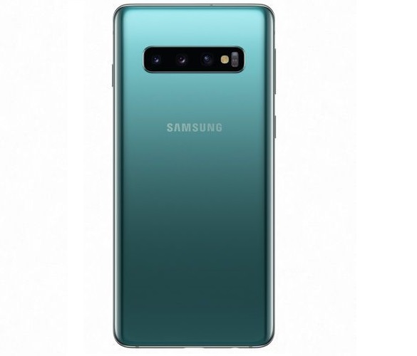 Samsung Galaxy S10, green