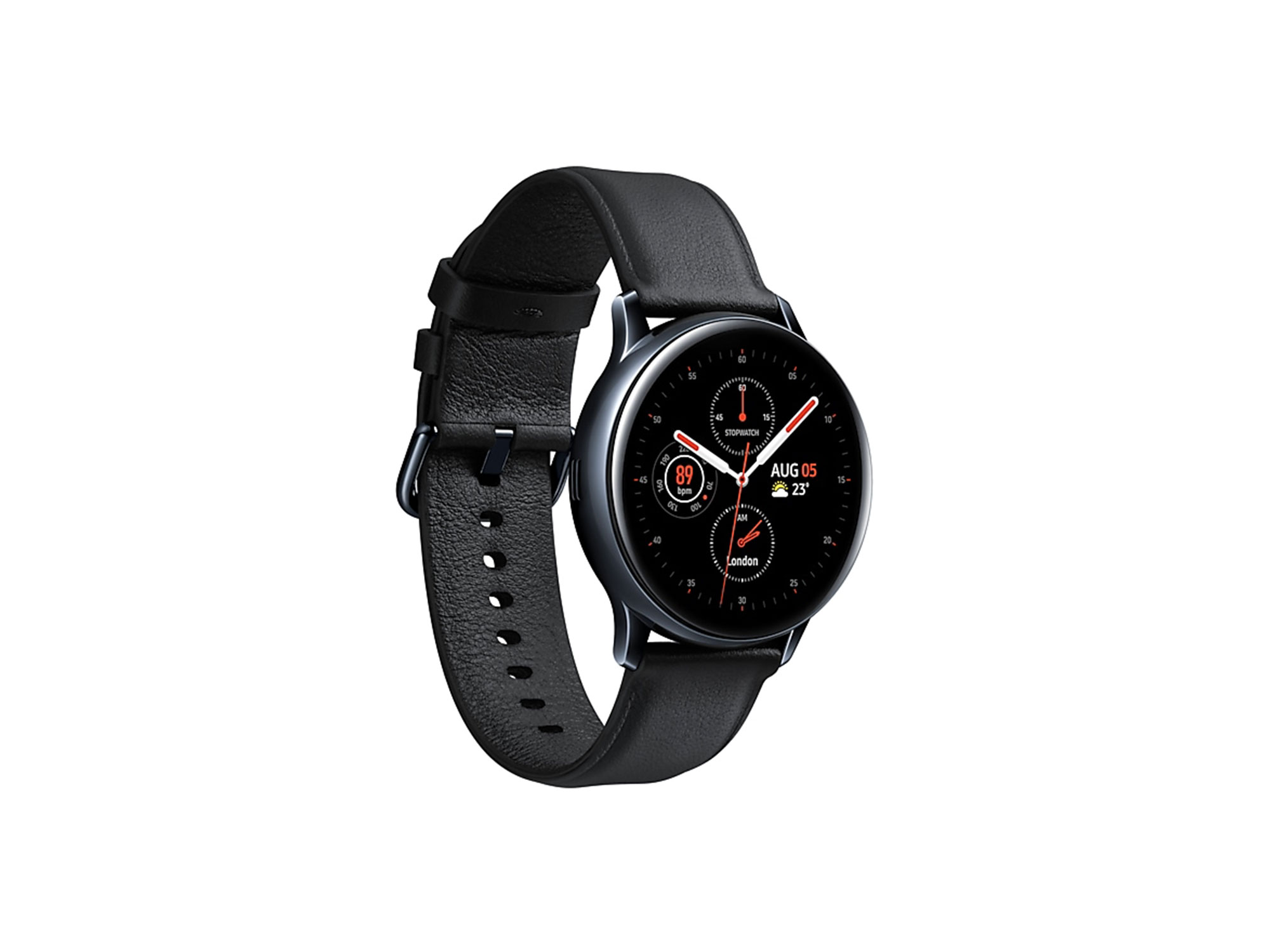 Samsung Galaxy Watch Active2, SM-R830NSKASEE nehrđajući čelik, boja crna