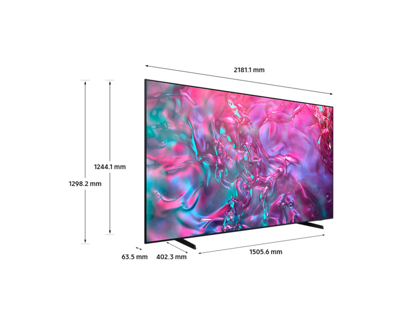 Samsung LED televizor 98" UE98DU9072UXXH, 4K UHD, Smart TV, Tizen, DU9000 #velikiekrani