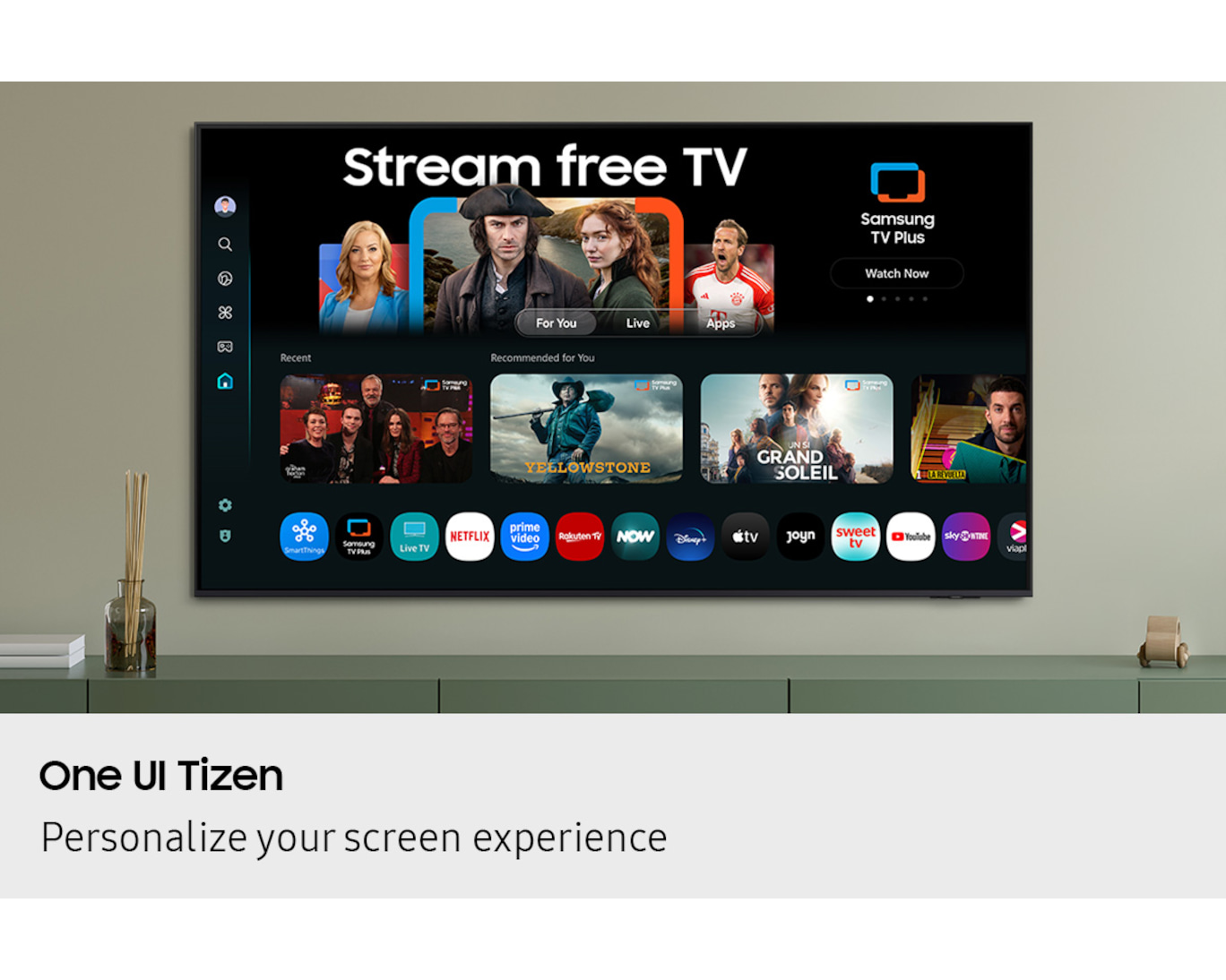 Samsung QLED televizor 55" QE55Q7FAAUXXH, 4K, Smart TV, Tizen, Q7F 