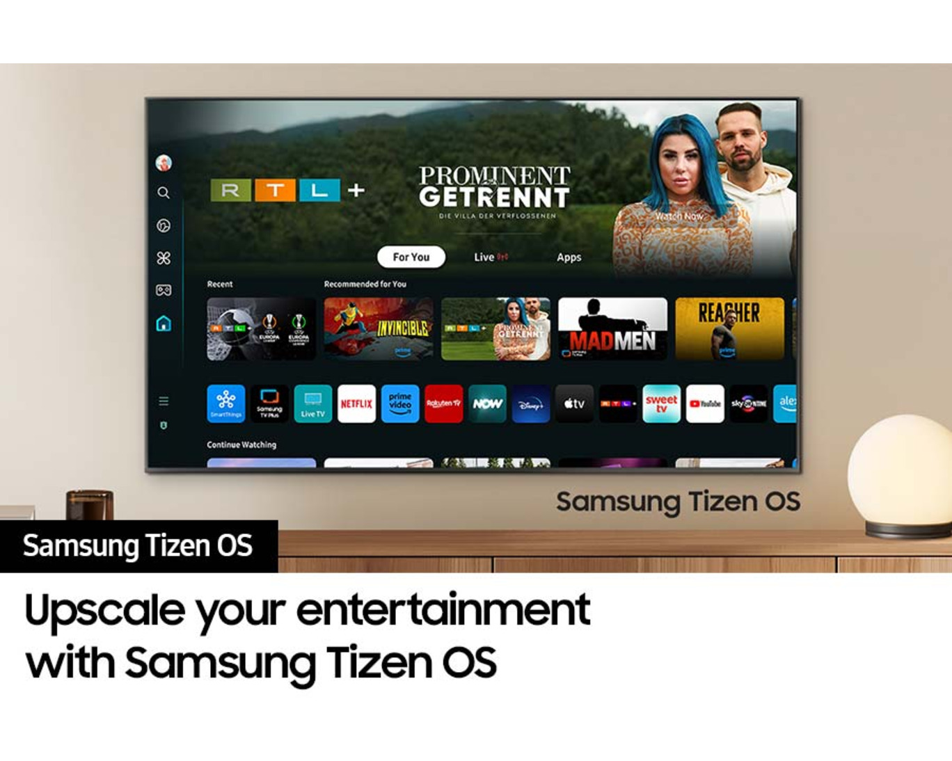 Samsung QLED televizor 85" QE85Q60DAUXXH, 4K, Smart TV, Tizen. Q60D