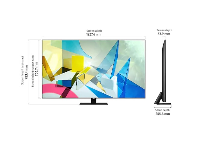 Samsung QLED TV QE55Q80TATXXH #novo2020