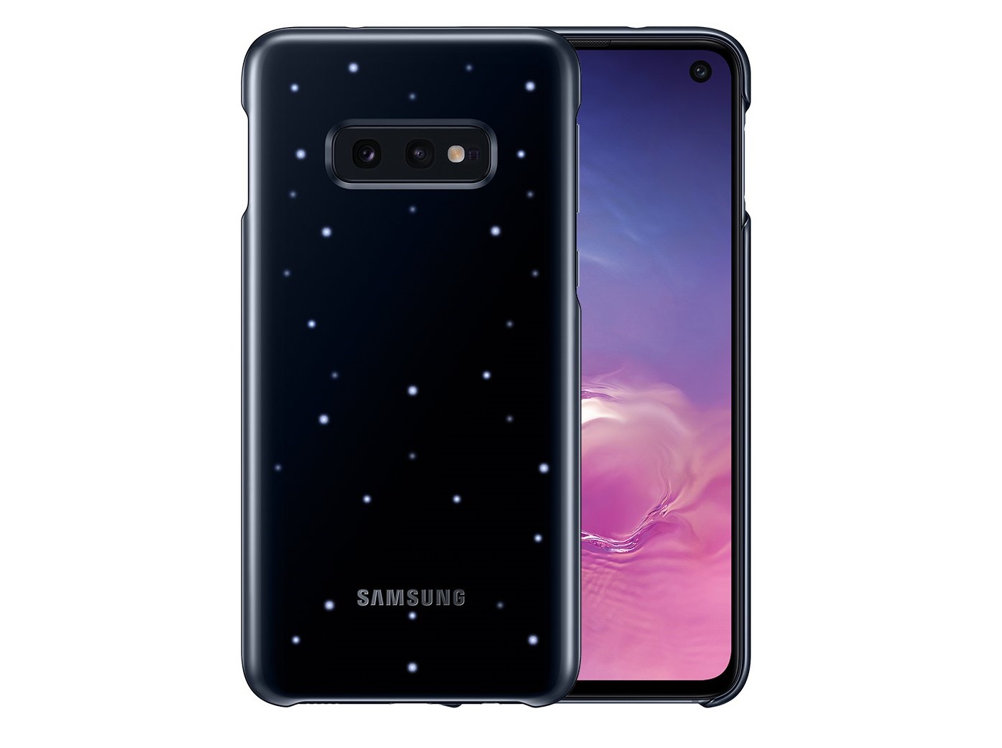 Samsung S10e LED Cover Black