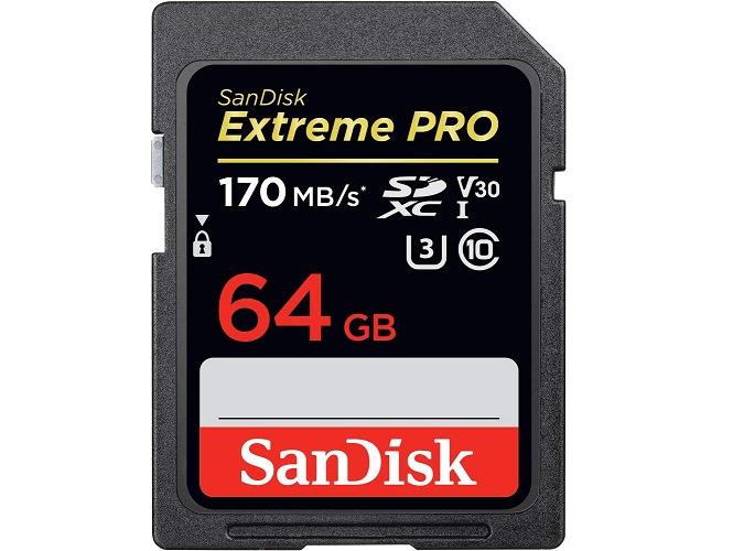 SD kartica Sandisk SDXC 64GB EXTREMEPRO 170MB_s v30 UHS-I U3