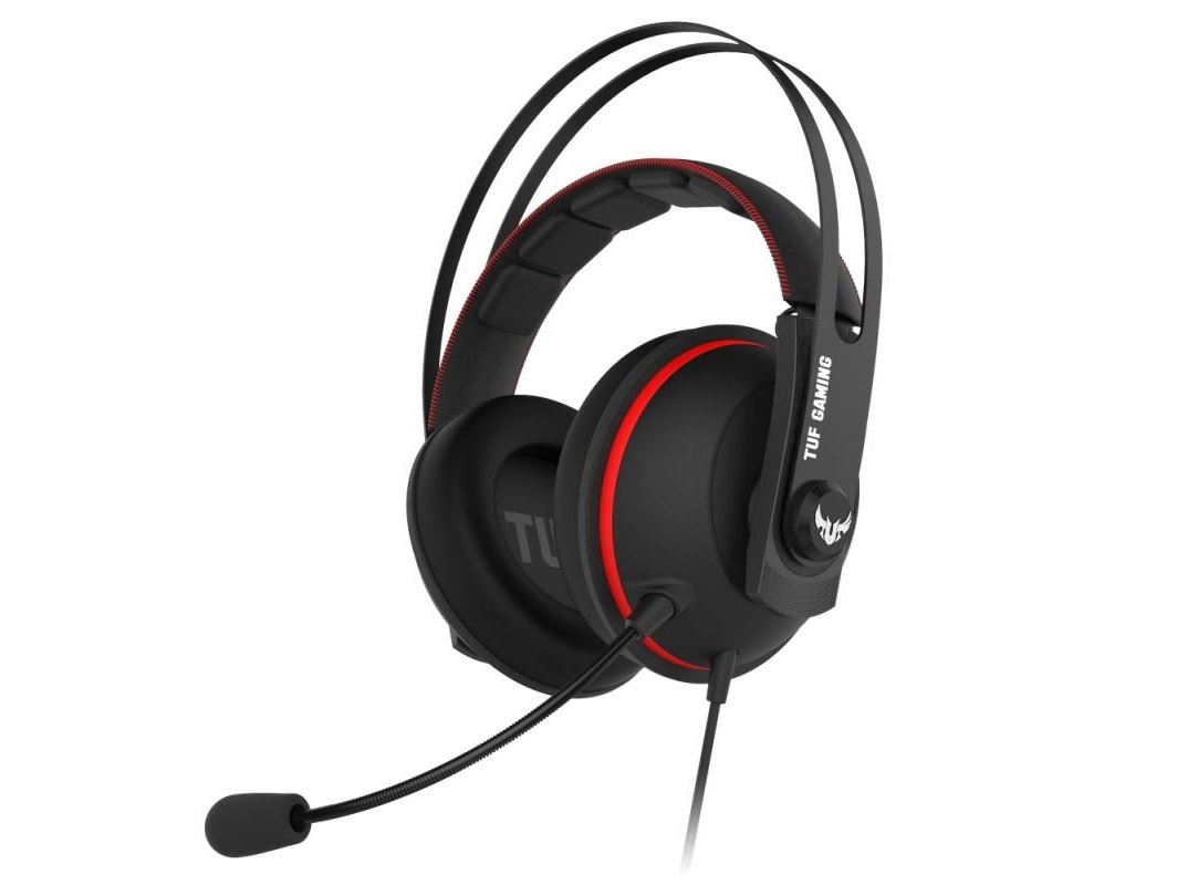Slušalice Headset Asus TUF GAMING H7 core red 7.1 USB 3.5mm