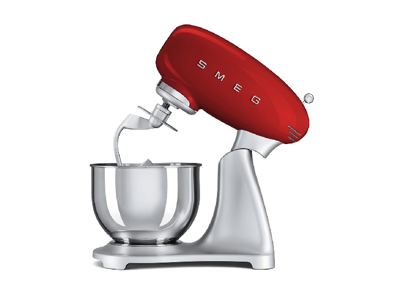 Smeg kuhinjski robot crveni SMF02RDEU